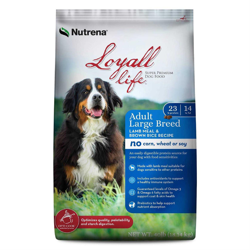 Adult Large Breed Lamb Meal & Rice Dog Food W9197