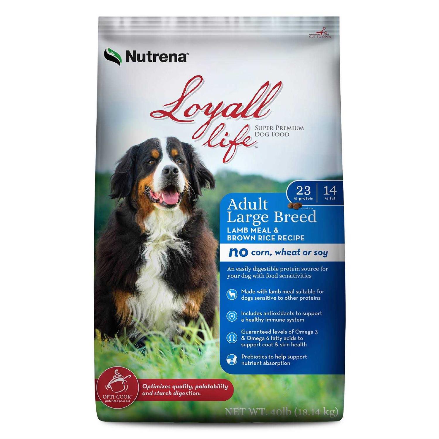 Adult Large Breed Lamb Meal & Rice Dog Food W9197