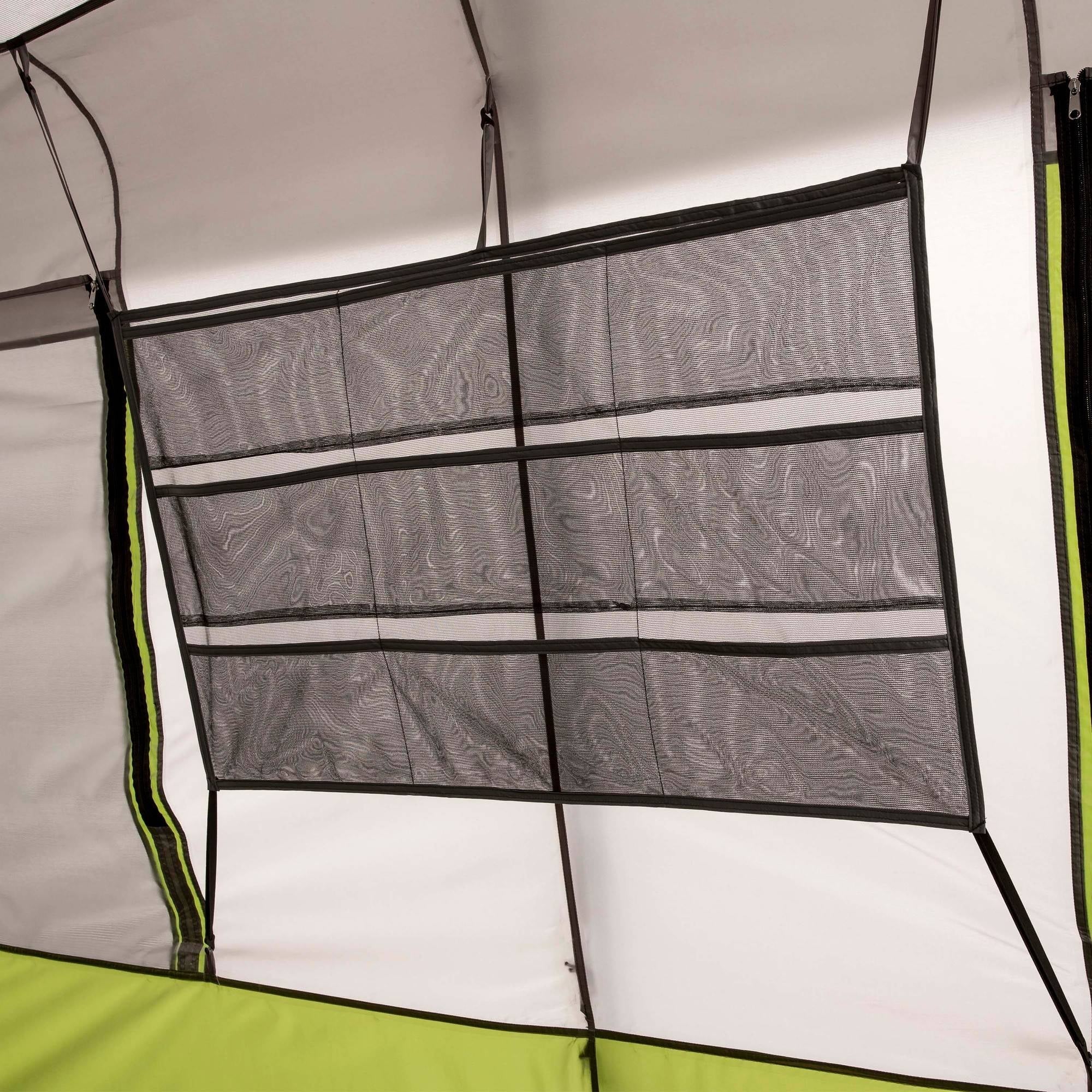 14 x 13.5 ft 9 Person 2 Room Instant Cabin Tent with Screen Room M8539