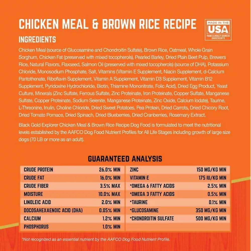 Chicken Meal & Brown Rice Dog Food X294