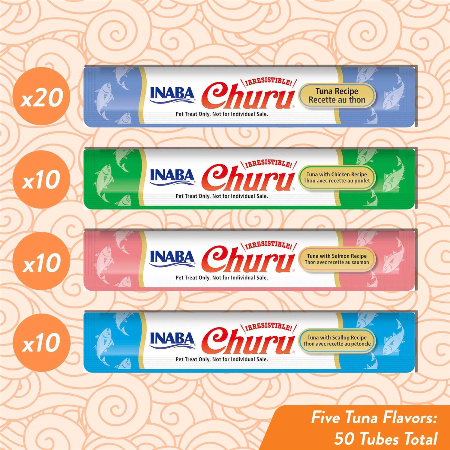 Tuna Cat Treats Variety Pack X536059