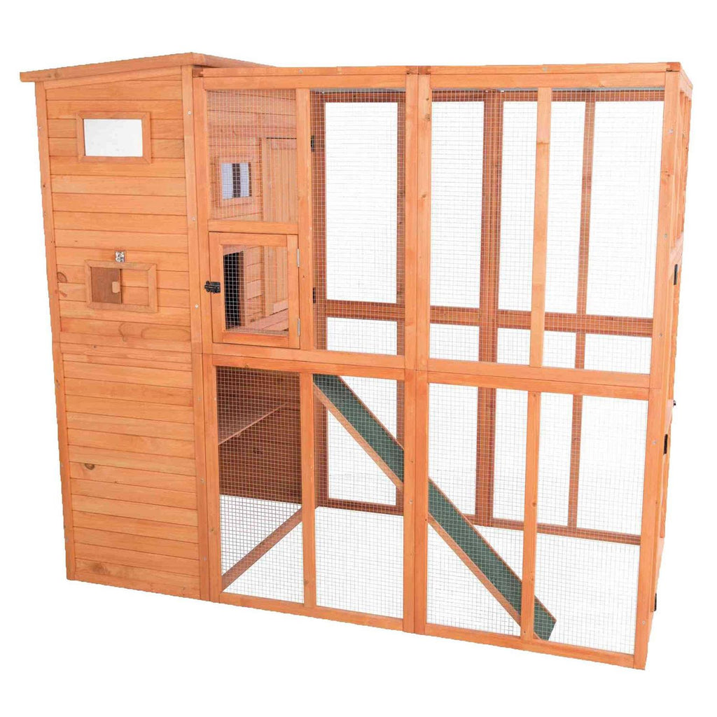 Wooden Outdoor Cat Run Z321