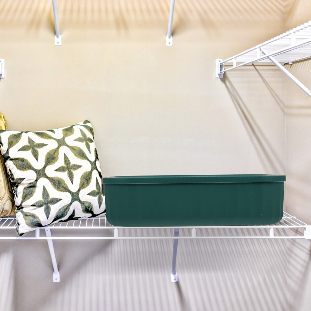 Underwear Drawer Storage Organizer Bin Box Green H647