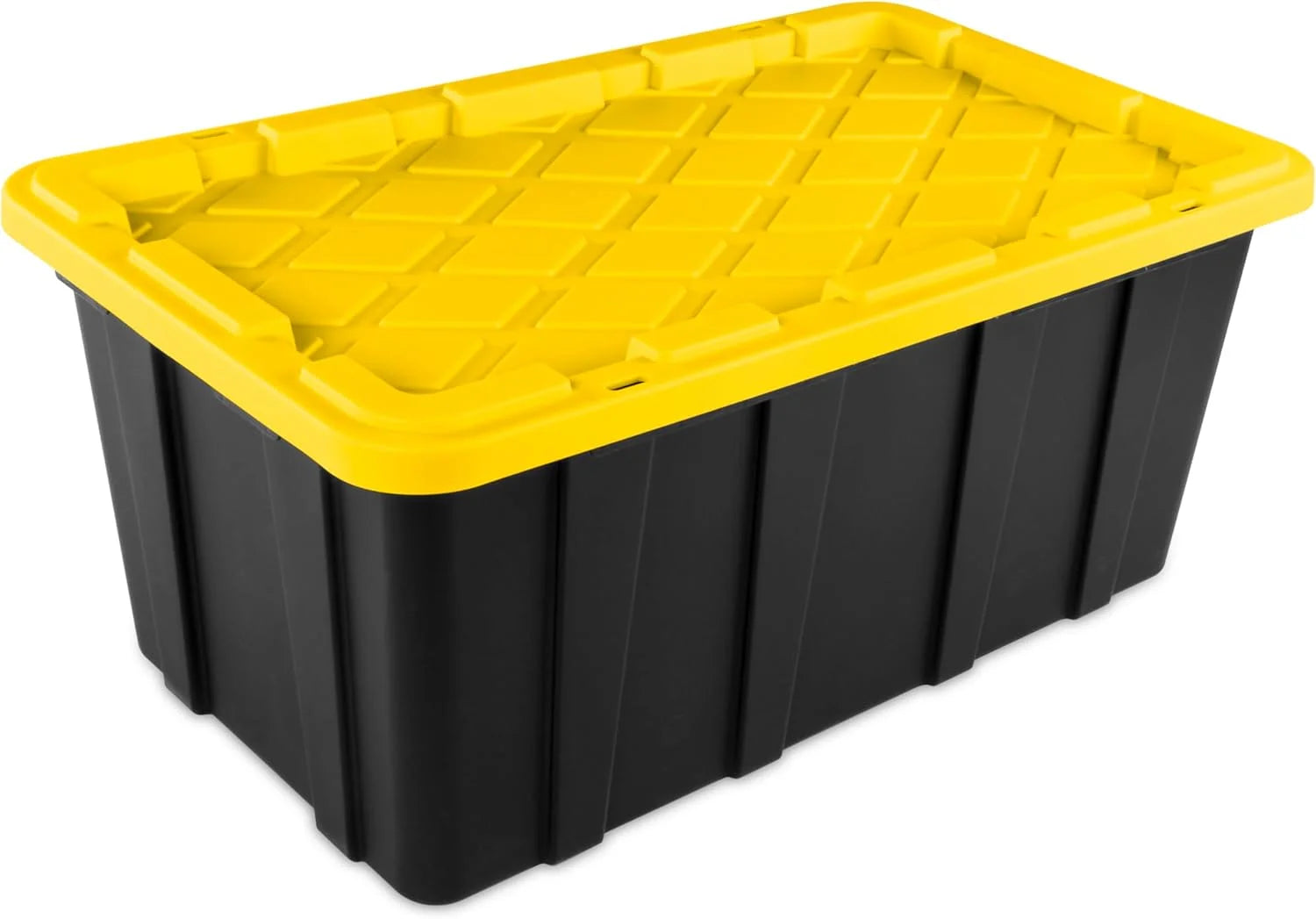 Stackable Storage Bin with Lid, 4-Pack S981