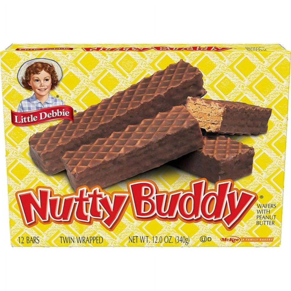 Peanut Butter Wafer Bars, 12-Boxes L4196