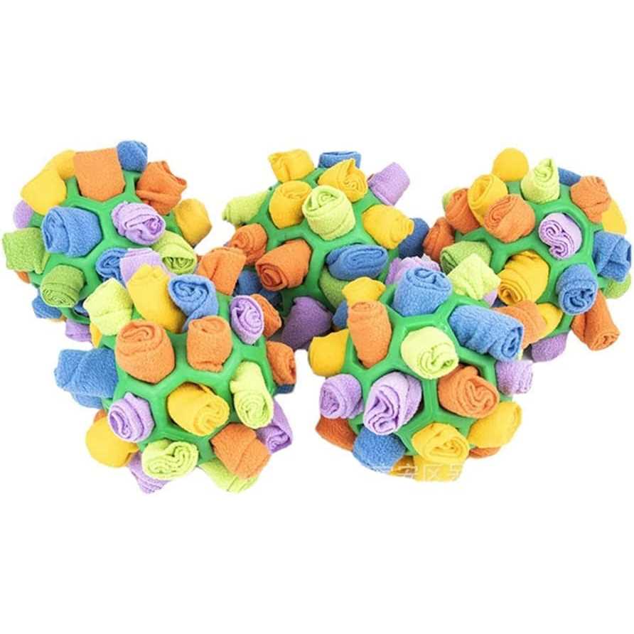 Interactive Dog Puzzle Toys Snuffle Ball Slow Feeder Training K534548