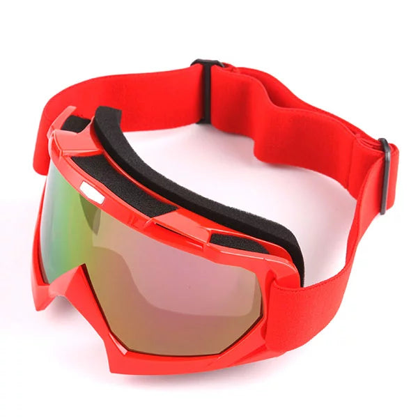 Adult Motocross Helmet with Goggles and Gloves Bundle D91556