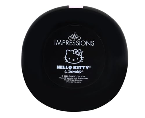Vanity Swirl Compact Mirror with Light, Double Sided Travel Makeup Mirror W683027