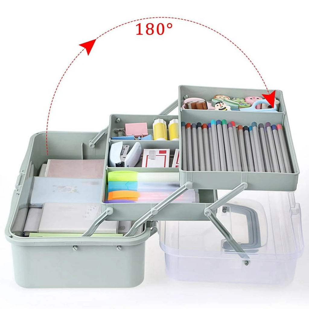 Plastic Dividing Storage Box with Adjustable Spacers Y20168