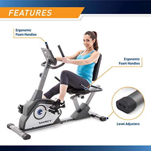 Magnetic Recumbent Exercise Bike with 8 Resistance Levels E6970