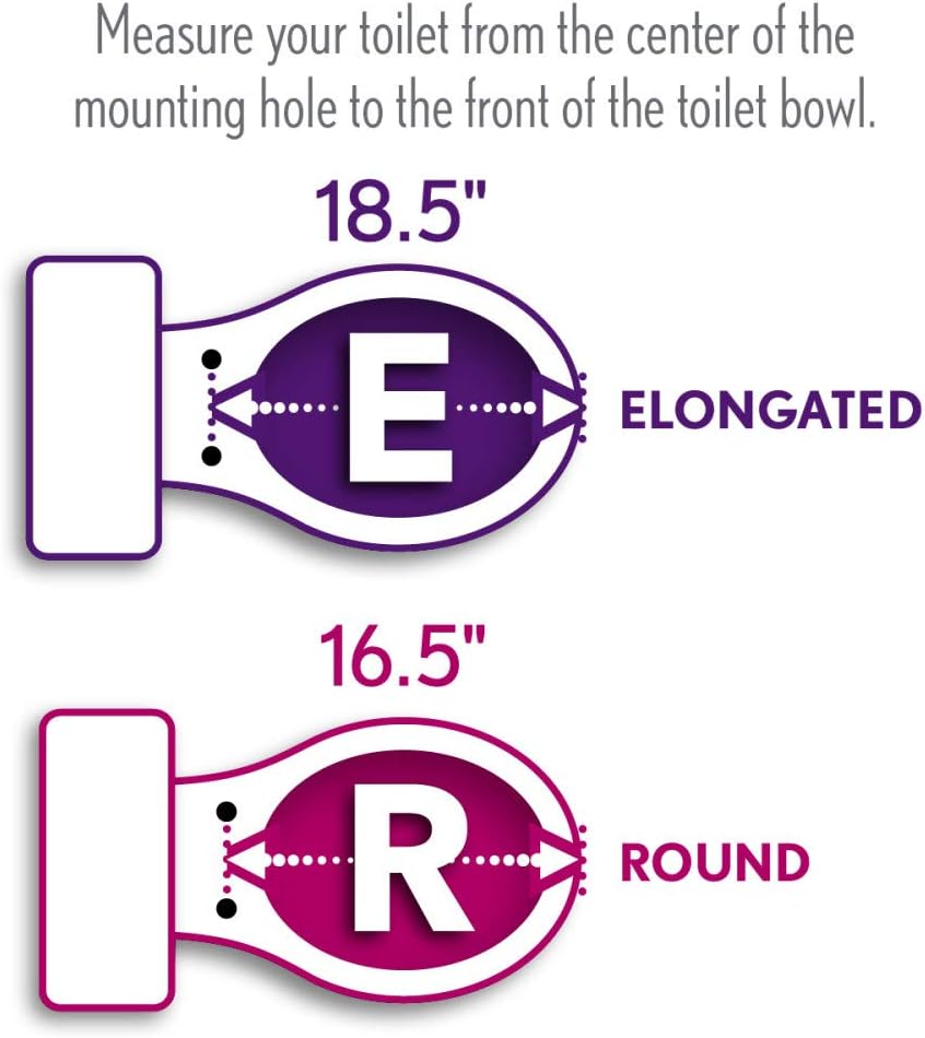 Elongated Toilet Seat with Brushed Nickel Hinges, Slow Close, Enameled Wood A75708