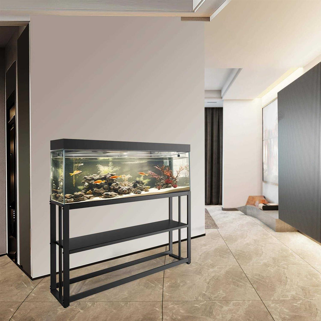 Fish Tank Stand with Storage Shelf for 55-75 Gallon Aquariums O1348