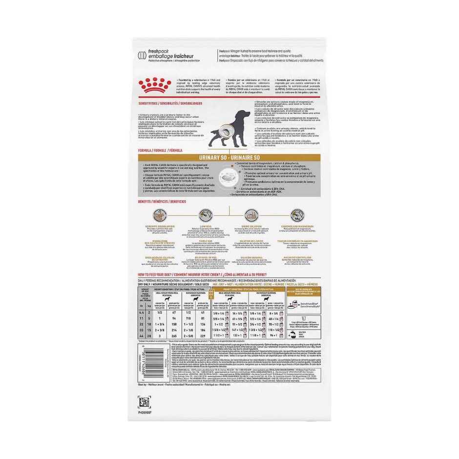 Veterinary Diet Canine Urinary SO Dry Dog Food H877