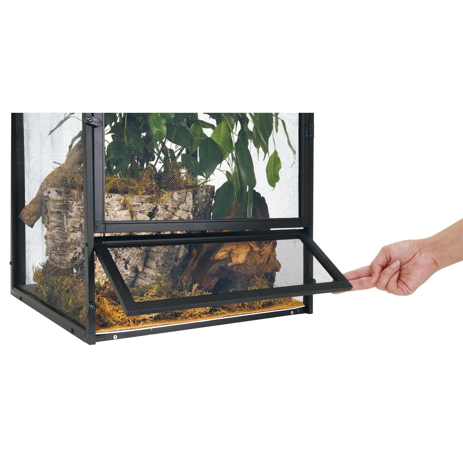Aluminum Screen Cage for Reptiles L262015
