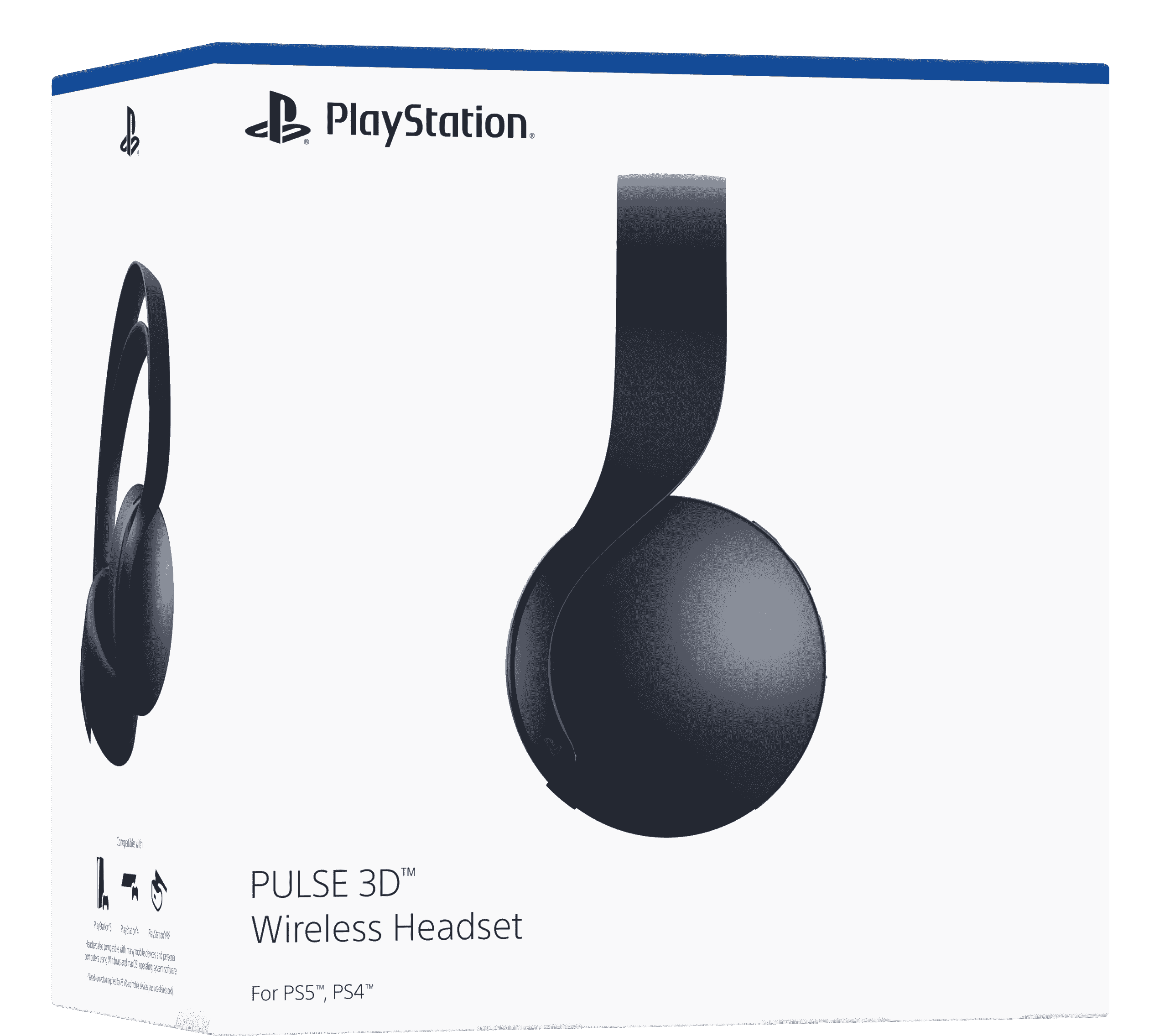 Wireless Gaming Headset for PS5, Midnight Black N117