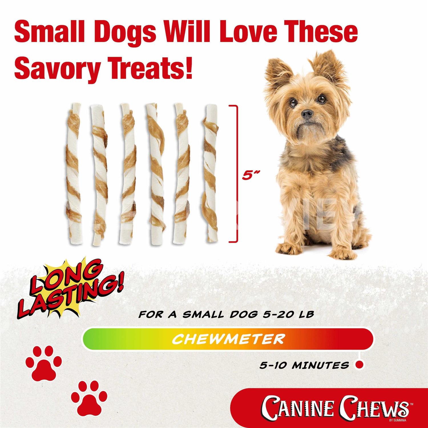 Chicken Wrapped Rawhide Chews for Dogs J840