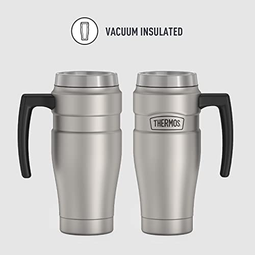16 oz Vacuum-Insulated Travel Mug, Midnight Blue M4468