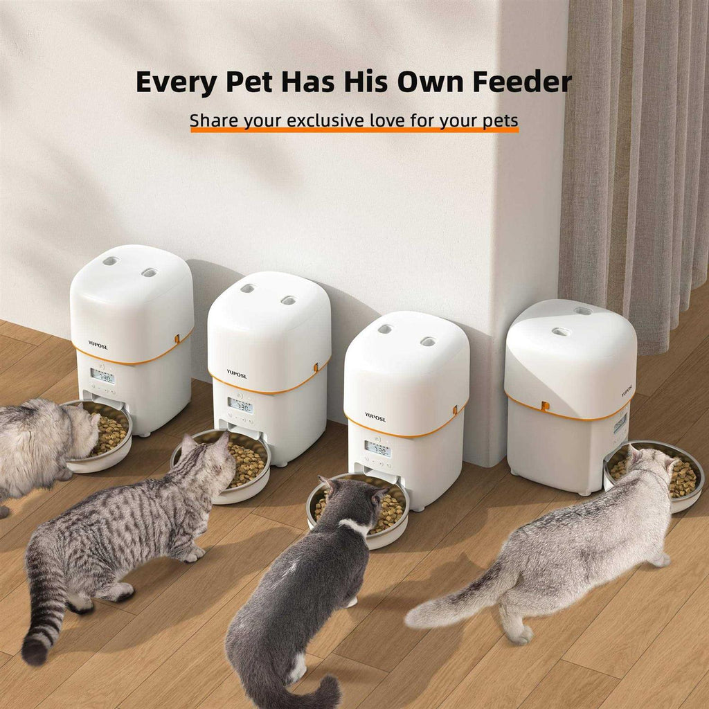 Automatic Cat Feeder 8 Cup Cat Food Dispenser I86786