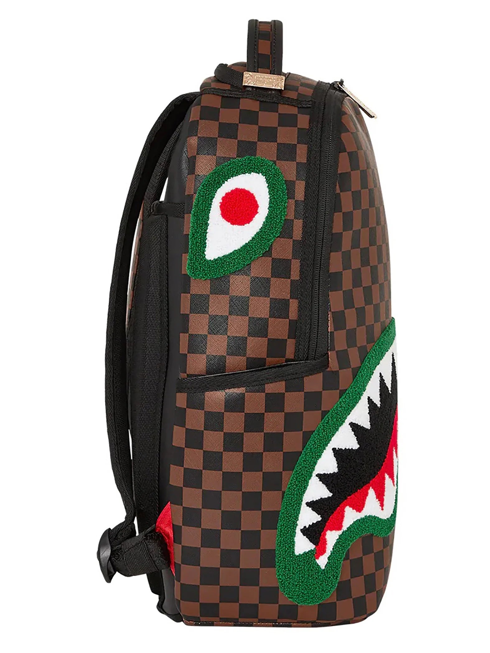 Chenille Backpack, Brown K462