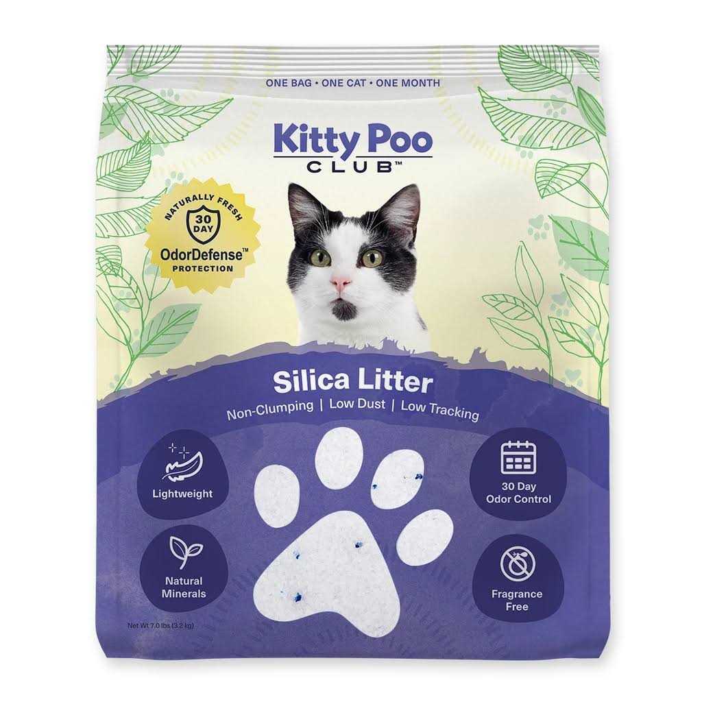 Disposable Cat Litter Box with Silica Litter W89371