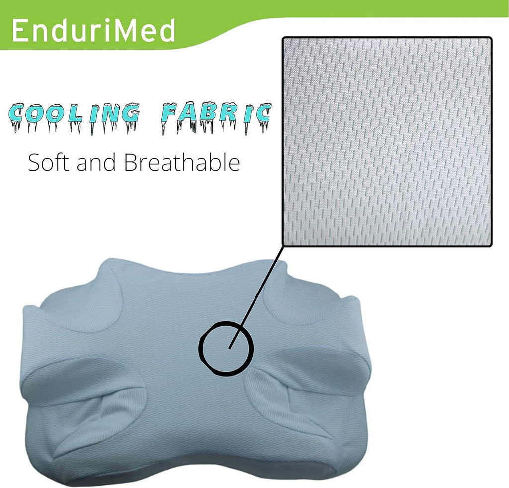 CPAP Pillow Bundle with Cooling Fabric Case for Side Sleepers K929973