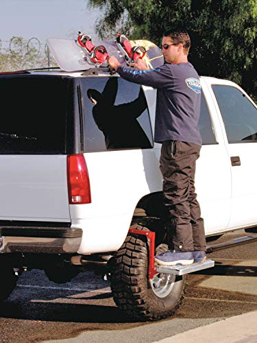 Heavy Duty Tire Step for Truck and SUV, Non-Slip Steel, Fold Flat H321470
