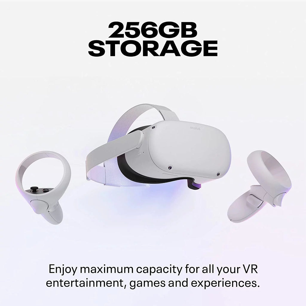 VR Headset 256 GB with Silicone Controller Grip Cover Z2295