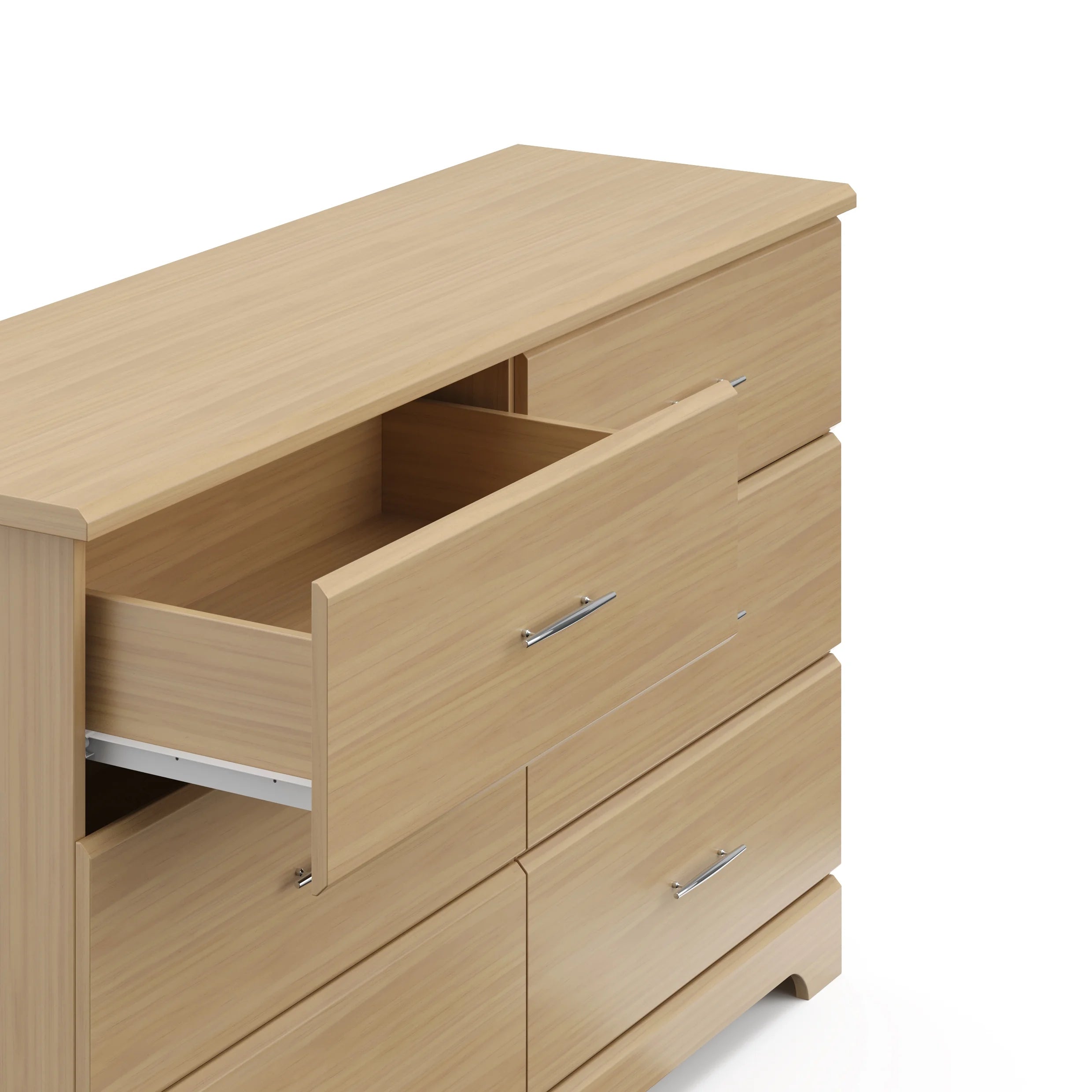 6 Drawer Double Dresser, Driftwood Y122916