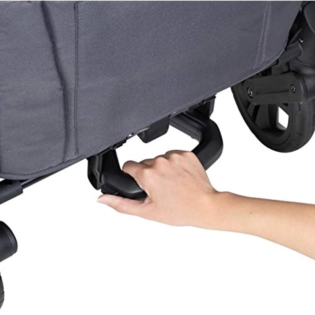 Wagon Stroller, Solid Print Gray R3572
