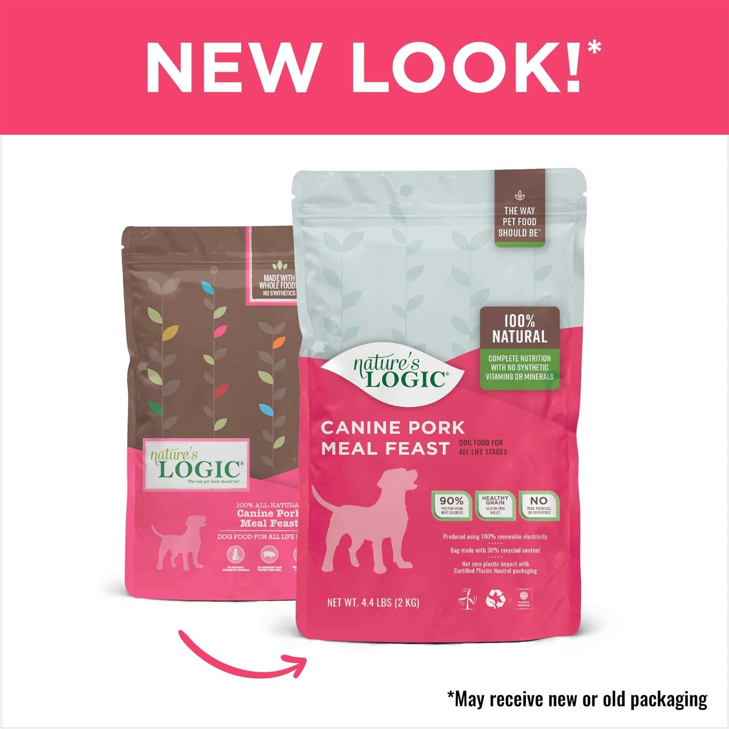 Pork Meal Feast Dry Dog Food U578