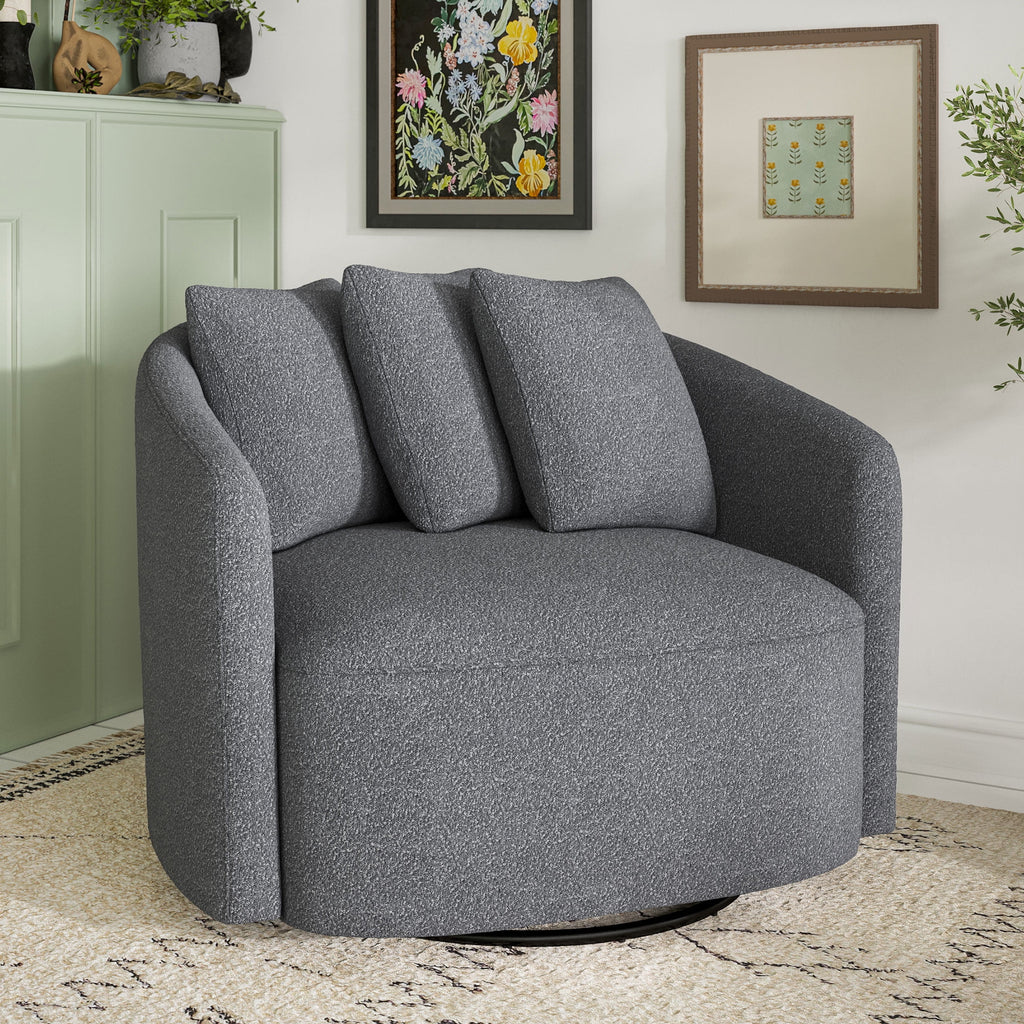 Charcoal Accent Chair A3207