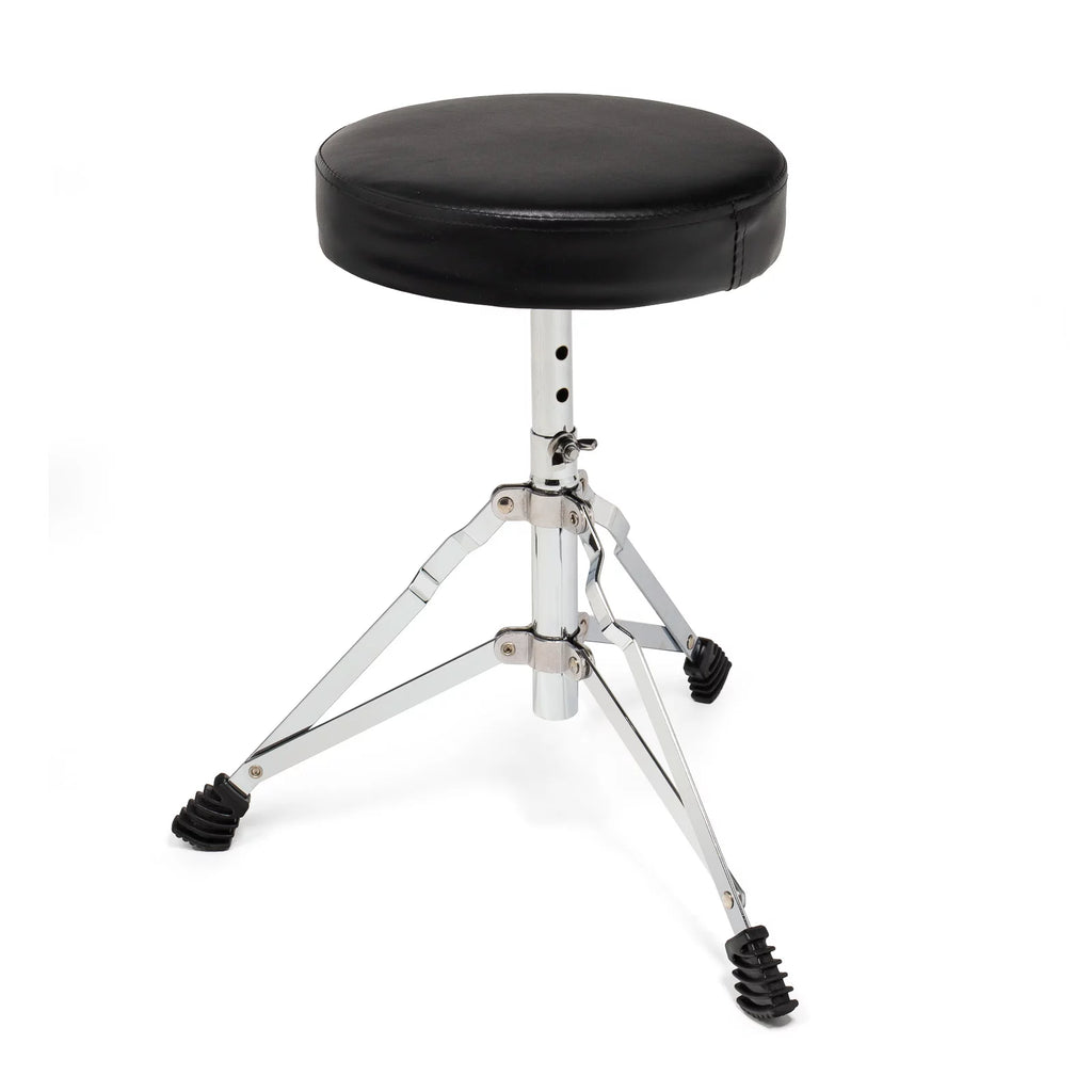Junior Drum Set with Brass Cymbals and Adjustable Throne X28183