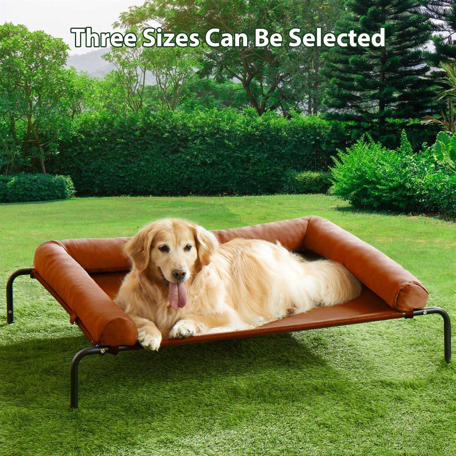 Large Elevated Cooling Dog Bed for Large Dogs Outdoor K488