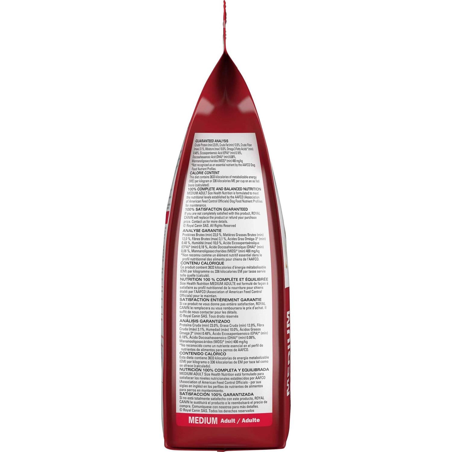 Medium Adult Dry Dog Food H33862