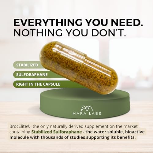 Broccoli Supplement with Stabilized Sulforaphane Extract, 30 Vegetable Capsules M6027