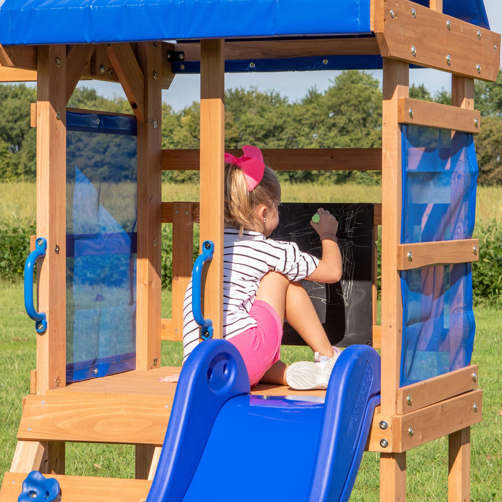 Wooden Cedar Swing Set B81137