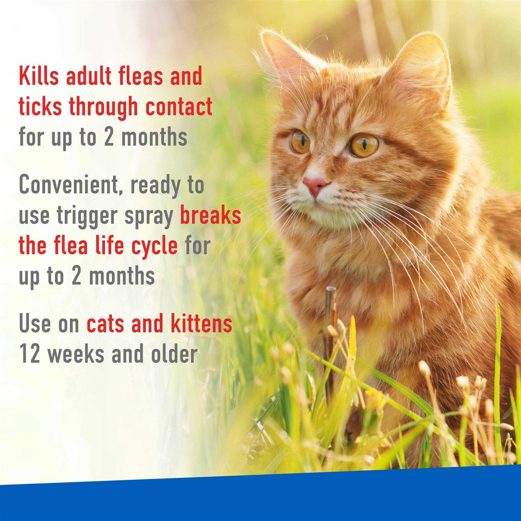 Flea and Tick Spray for Cats W840497
