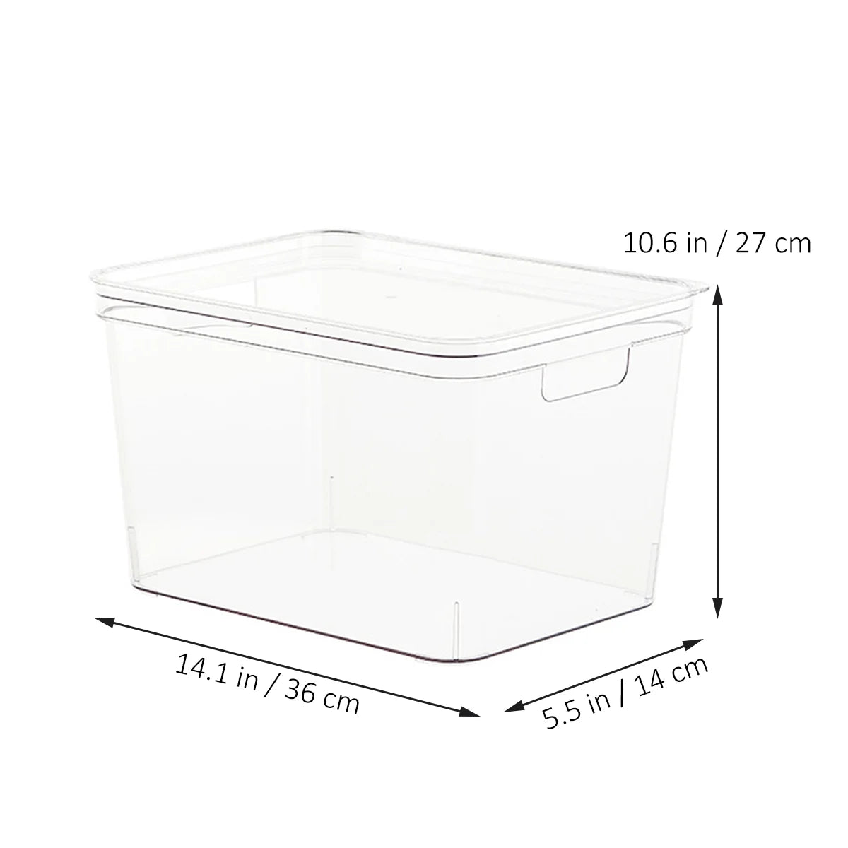 Storage Box Scratch-resistant Container 36X27X14CM V340741