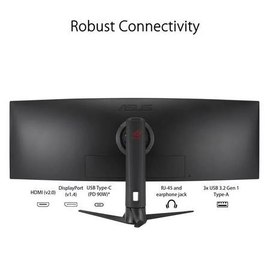 49" Ultra-wide Curved HDR Gaming Monitor, Dual QHD 165Hz F79653