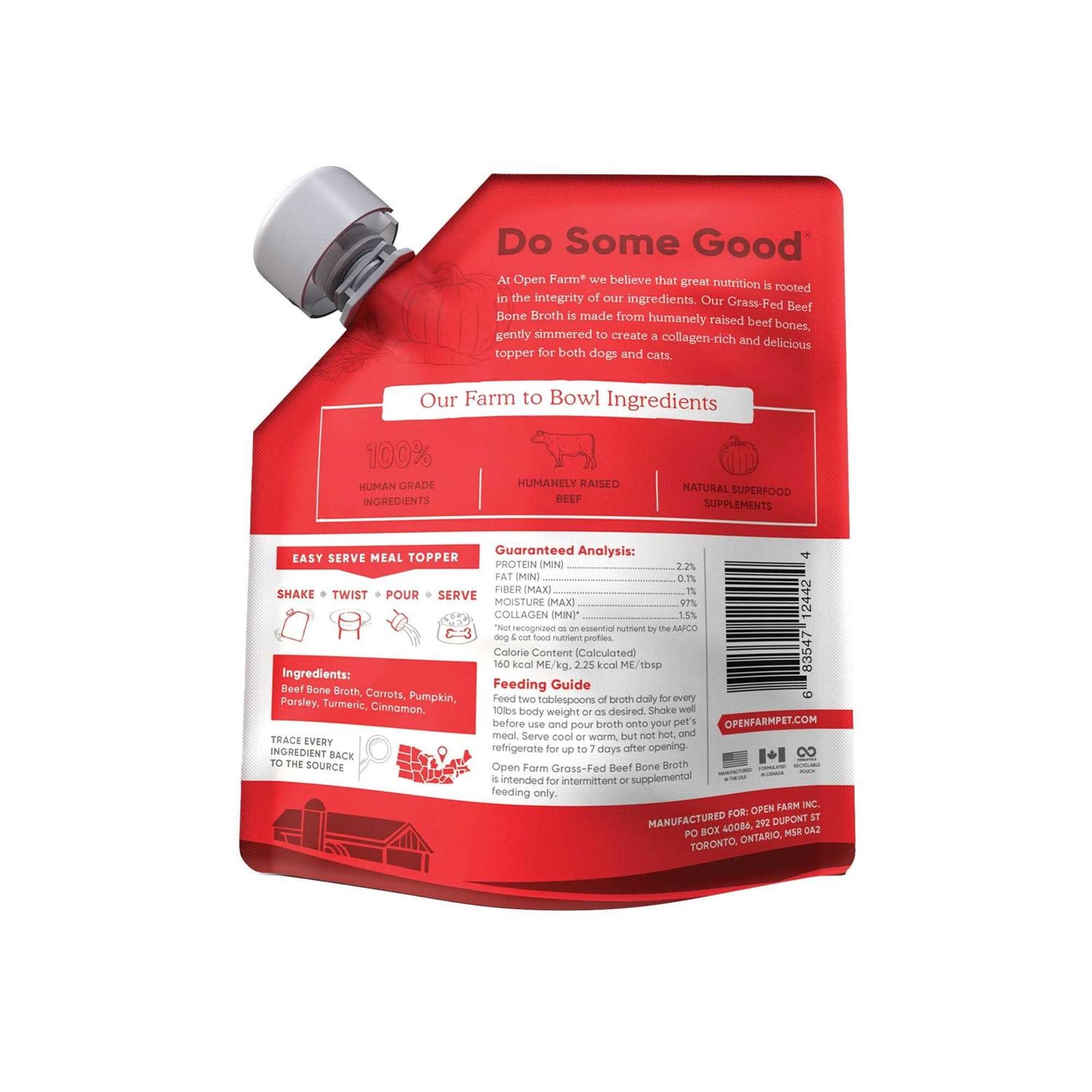 Grass-Fed Beef Bone Broth for Dogs & Cats K514019