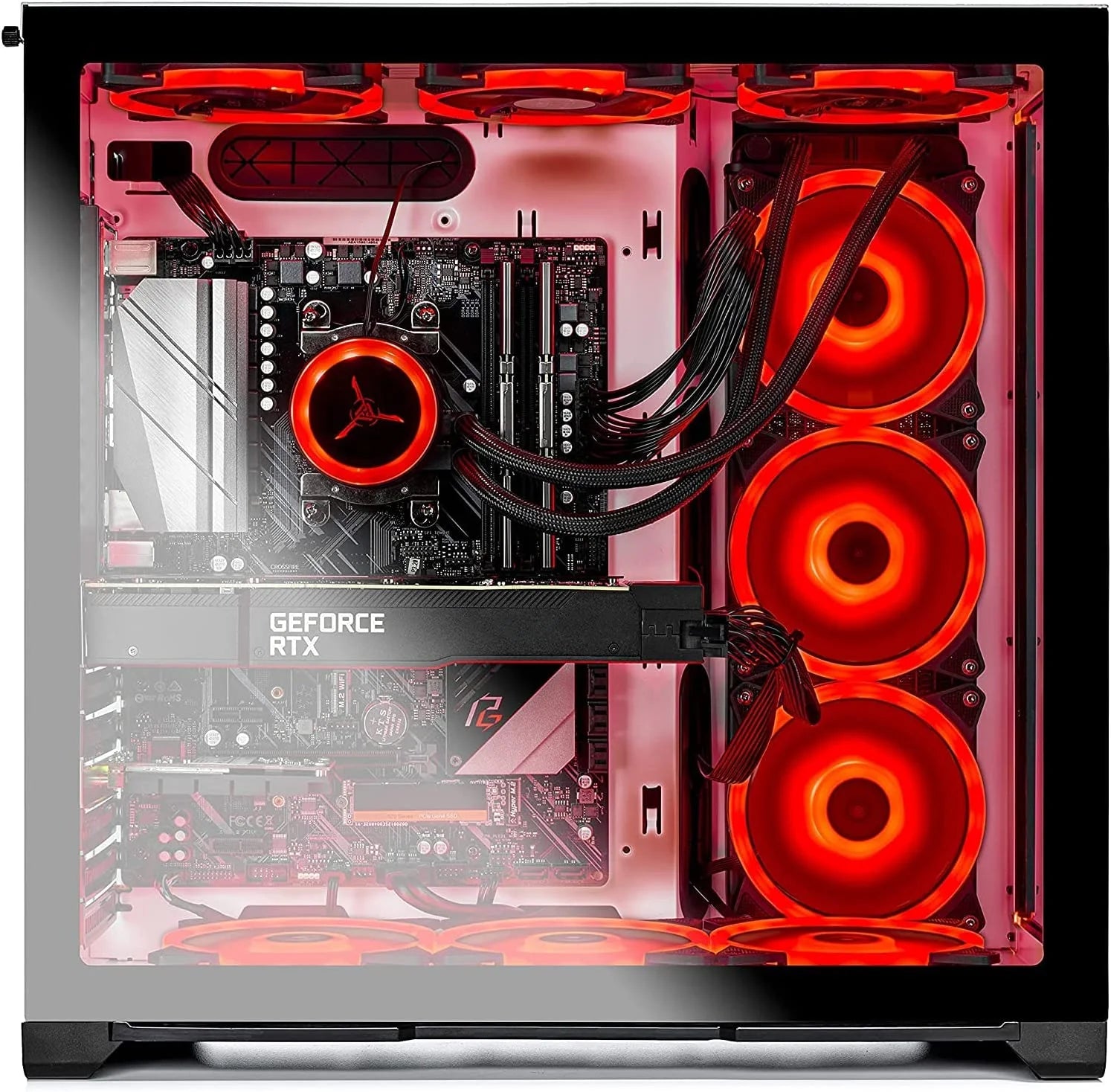 Gaming Desktop PC with AMD Ryzen 7, RTX 3080 Ti, 1TB SSD, 16GB RAM E1413