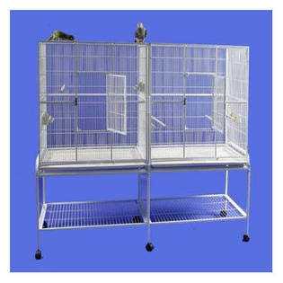 Double Flight Cage with Divider H435