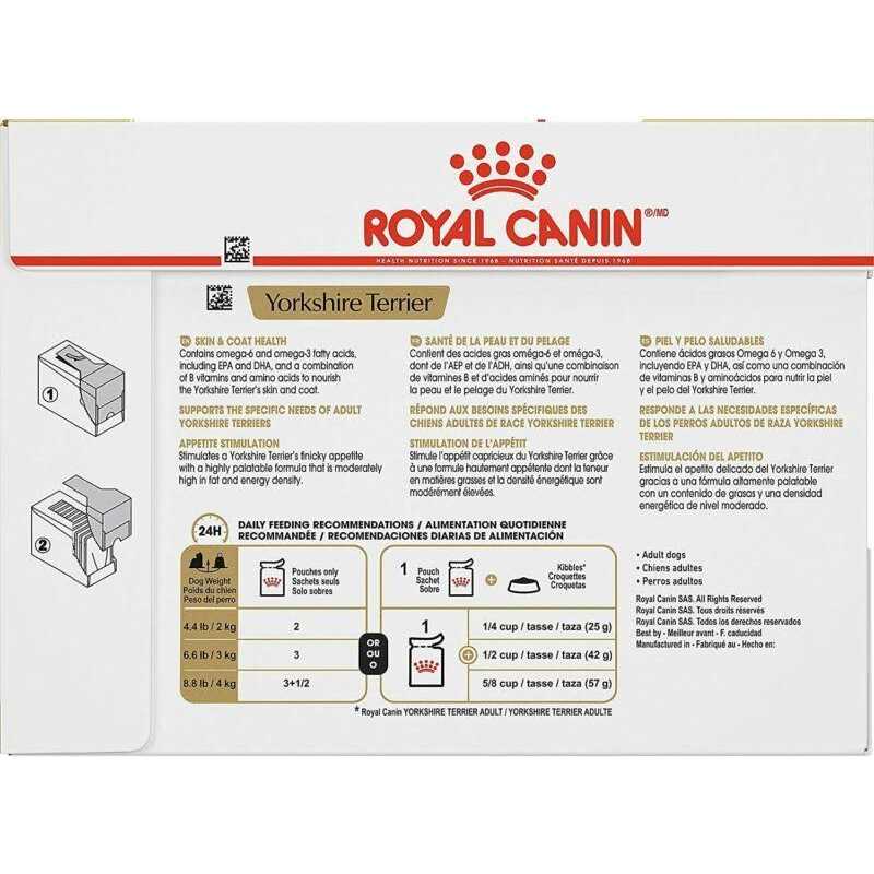 Yorkshire Terrier Adult Wet Dog Food J3413