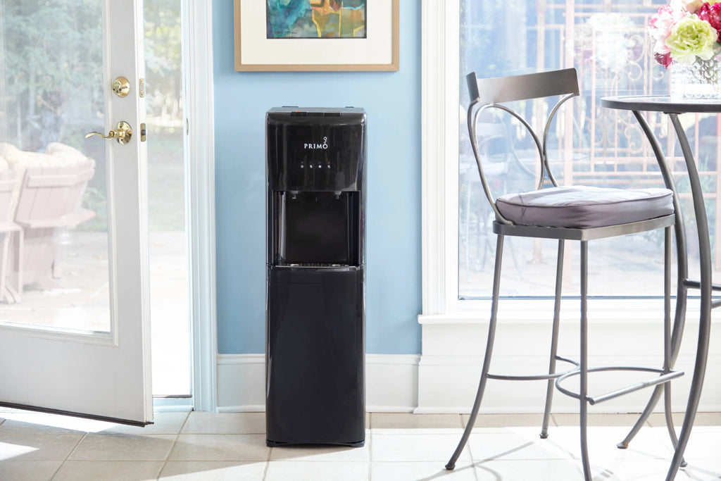 Bottom Loading Water Dispenser with Hot and Cold Water, Black R7851