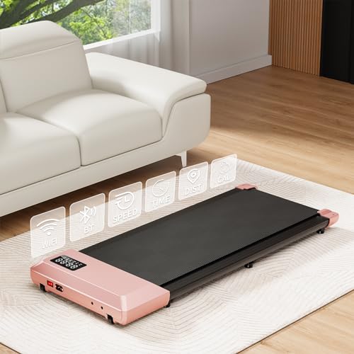 Walking Pad Under Desk Treadmill for Home, Portable Mini Treadmill with Remote Control L935519