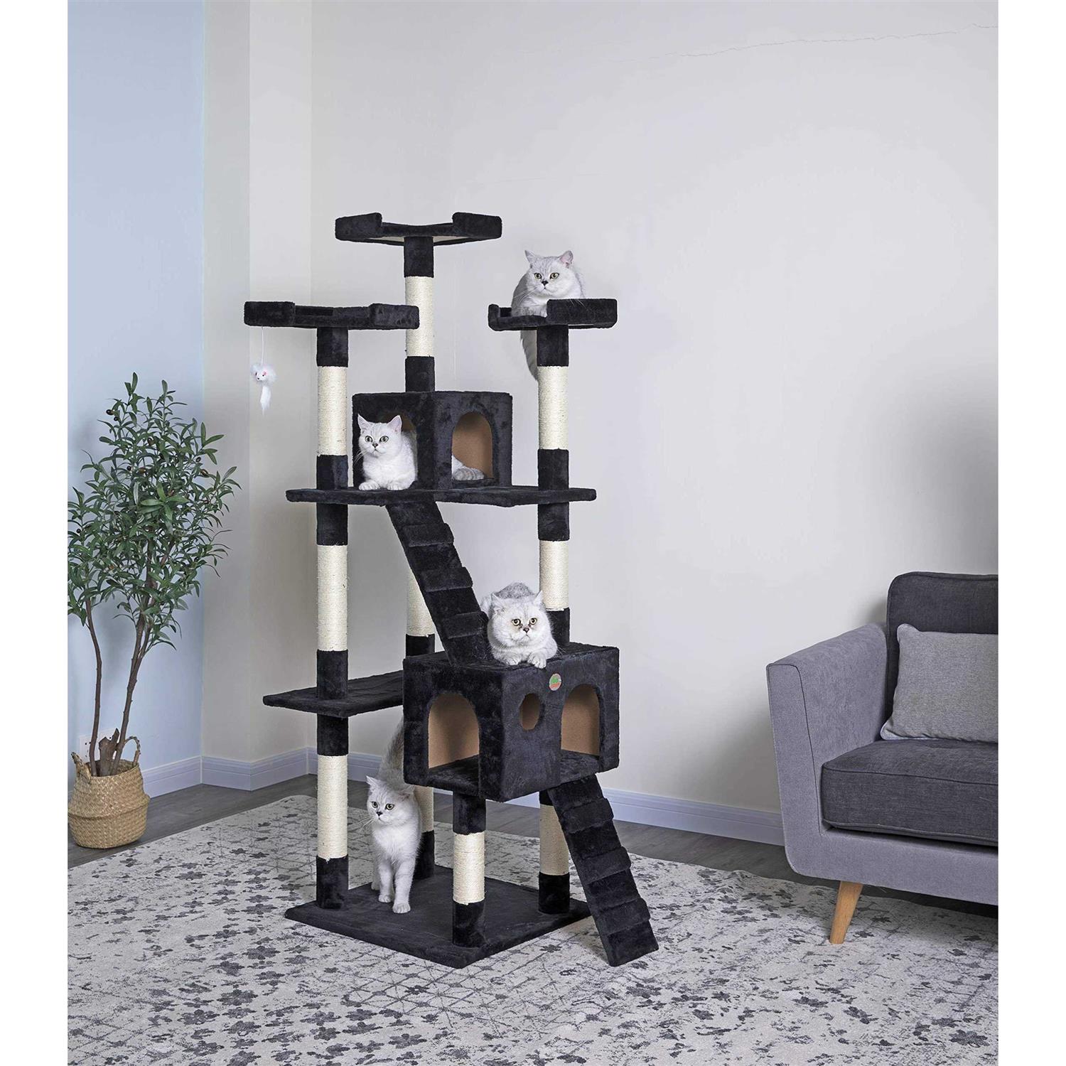Cat Tree Condo Furniture 72 in. V39046