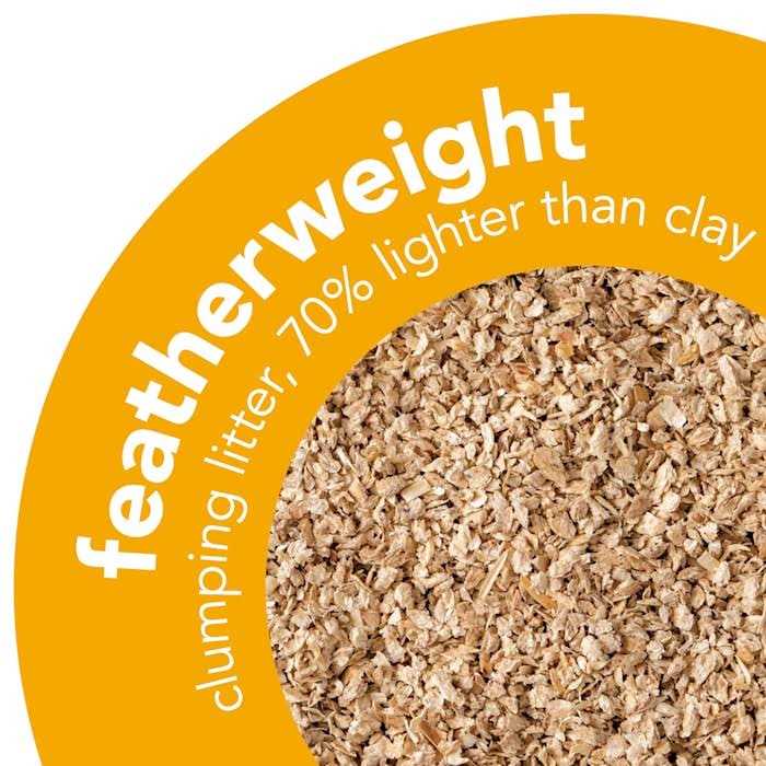 Unscented Clumping Wood Cat Litter F686