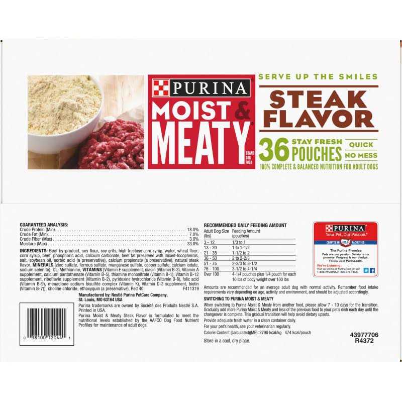 Steak Flavor Dry Dog Food D1105