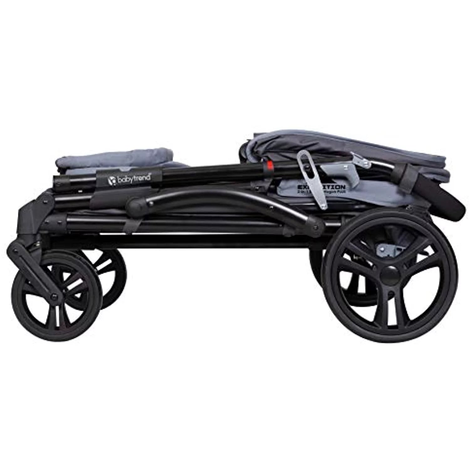 Wagon Stroller, Solid Print Gray R3572