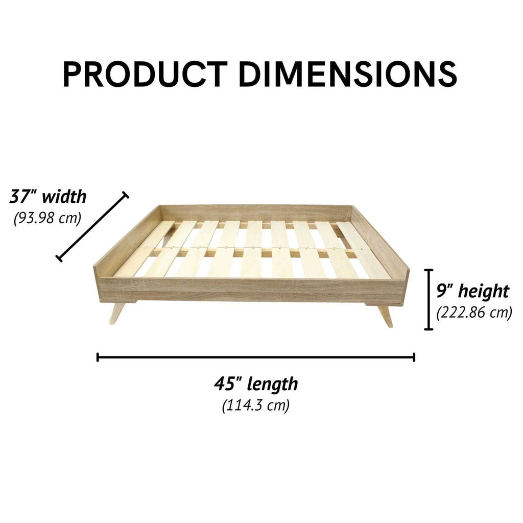 Raised Wooden Dog Bed Frame O405
